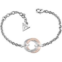 Guess E-Motions Bracelet With Rose Gold Plated Circle