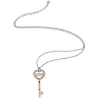 Guess Key Element Rose Gold Plated Necklace