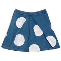 Guess Kids Denim Skirt With Circles