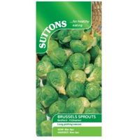 Suttons Brussels Sprout Seeds Bedford Mix