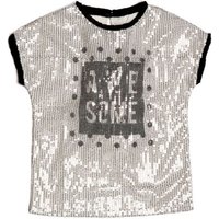 Guess Kids T-Shirt With Sequins All Over