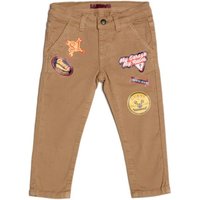 Guess Kids Chino Pants With Appliqués