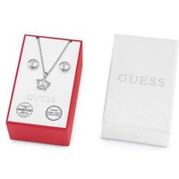 Guess Box Set With Rainbow Crystal Star Necklace And Earrings