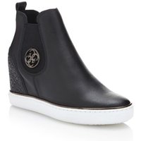 Guess Freda Leather Wedge Sneaker