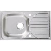 Turing 1 Bowl Stainless Steel Sink & Drainer