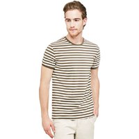 Marciano Guess Marciano Striped T-Shirt - Brown Multi