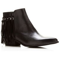 Guess Jammy Low Boot With Fringes - Black