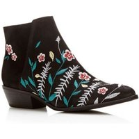 Guess Joanah Floral Low Boot - Black