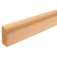 Softwood Mouldings Smooth Architrave (T)15mm (W)44mm (L)2100mm Pack Of 1