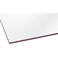 Clear Flat Polycarbonate Glazing Sheet 1830mm X 610mm Pack Of 2 - 5012032768853