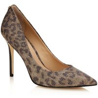 Guess Bayan Metal-Look Court Shoe - Leopard