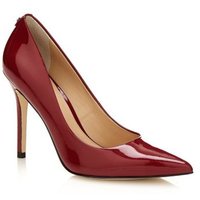 Guess Bayan Patent Court Shoe - Red