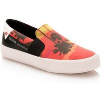 Guess Kids Sly Slip-On With All-Over Print - Red Multi