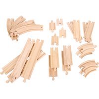 Bigjigs Rail Curves & Straights Expansion Pack