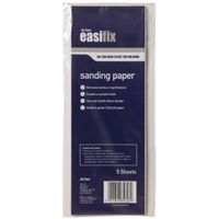Artex 100 Medium Sanding Paper Pack Of 5