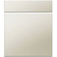 IT Kitchens Santini Gloss Grey Slab Drawerline Door & Drawer Front (W)600mm Set Door & 1 Drawer Pack