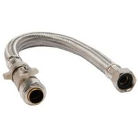Flexible Tap Connector With Valve (Dia)15mm (Dia)1/2" (L)300mm - 05272174