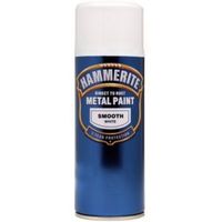 Hammerite White Gloss Metal Spray Paint 400 Ml