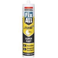 Soudal Fix All Turbo Solvent Free Adhesive & Sealant 295ml