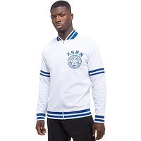 Official Team Leicester City Kasabian Track Top - White - Mens