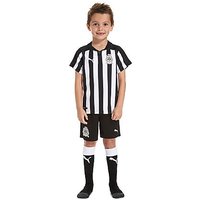 PUMA Newcastle United 2017/18 Home Kit Children - Black/White - Kids