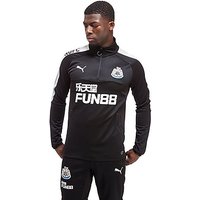 PUMA Newcastle United 2017 Quarter Zip Training Top - Black - Mens