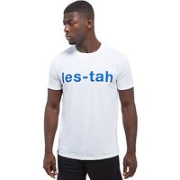 Official Team Leicester City Kasabian "les-tah" T-Shirt - White/Blue - Mens