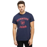 Official Team Arsenal F.C Varsity T-Shirt - Navy - Mens