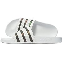 Adidas Originals Adilette Slides - White/Black - Mens