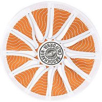 Brookhaven Beach Fly Disc - White/Light Brown - Mens
