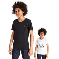 Calvin Klein T-Shirt Two Pack Junior - White/Black - Kids