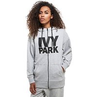 IVY PARK Full Zip Hoody - Grey/Black - Womens