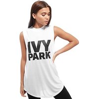 IVY PARK Muscle Tank Vest - White/Black - Womens