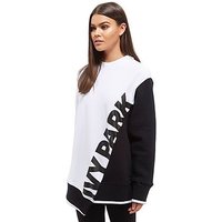 IVY PARK Asymetric Sweatshirt - Black/White - Womens