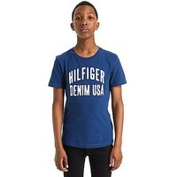Tommy Hilfiger Large Logo T-Shirt Junior - Navy - Kids