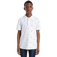 Tommy Hilfiger Repeat Flag Polo Junior - White - Kids