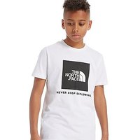 The North Face Box T-Shirt Junior - White/Black - Kids