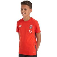 Canterbury England RFU Cotton Shirt Junior - Red - Kids