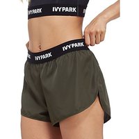 IVY PARK Waistband Runner Shorts - Khaki - Womens