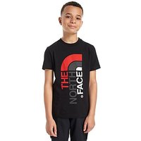 The North Face Ascent T-Shirt Junior - Black/Red/Grey - Kids