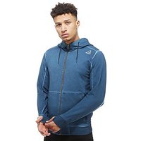 Reebok The Noble Fight Washed Zip Hoody - Blue - Mens