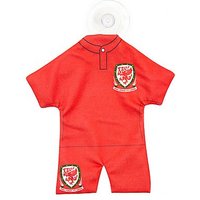 Official Team Wales Car Hanger - Red - Mens