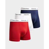 Calvin Klein 3-Pack Boxer Shorts - Blue/Red/White - Mens