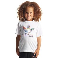 Adidas Originals Girls' Farm T-Shirt Infant - White/Multicolour - Kids