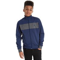 Fred Perry Chest Panel Track Top - Blue - Kids