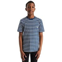 Fred Perry Breton Stripe T-Shirt Junior - Blue/White - Kids
