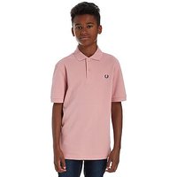 Fred Perry Plain Polo Shirt Junior - Pink - Kids