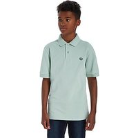 Fred Perry Plain Polo Shirt Junior - Mint - Kids