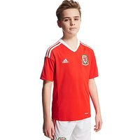 Adidas FA Wales Home 2016 Shirt Junior - Red - Kids