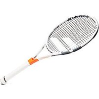 Babolat Pure Strike VS Tour Strung Tennis Racket - White/Orange - Mens